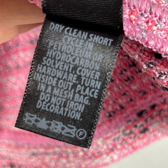 St.John For Mary Kay Long Tweed Jacket Womens 2 Pink Wool Old Money Classic NWT - Picture 11 of 16